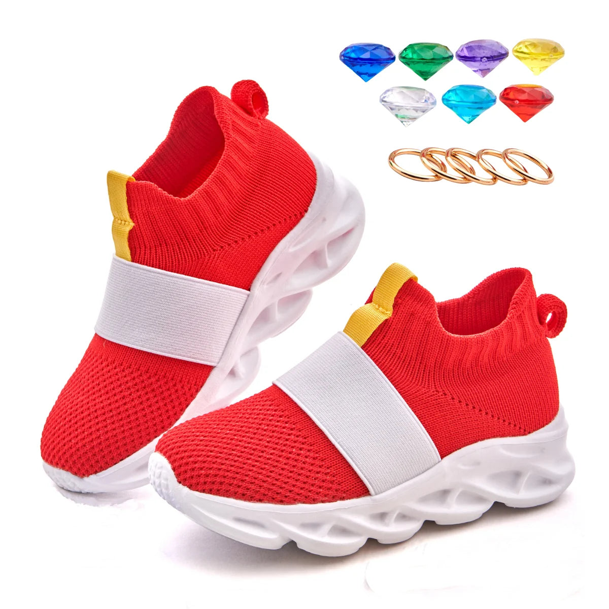 Kids’ Sonic-Inspired Sneakers – Fun & Comfortable