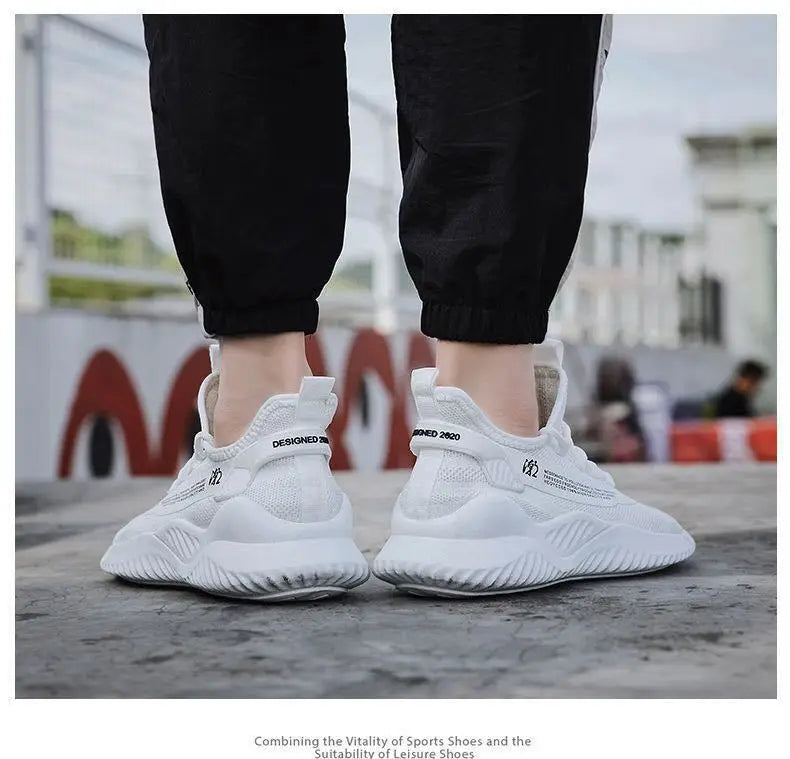 Men’s Summer Knit Sneakers – Breathable & Lightweight