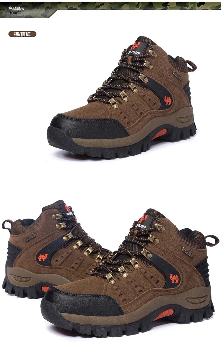 Waterproof Outdoor Hiking Boots – Durable & Wear-Resistant