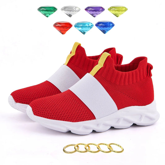 Kids’ Sonic-Inspired Sneakers – Fun & Comfortable