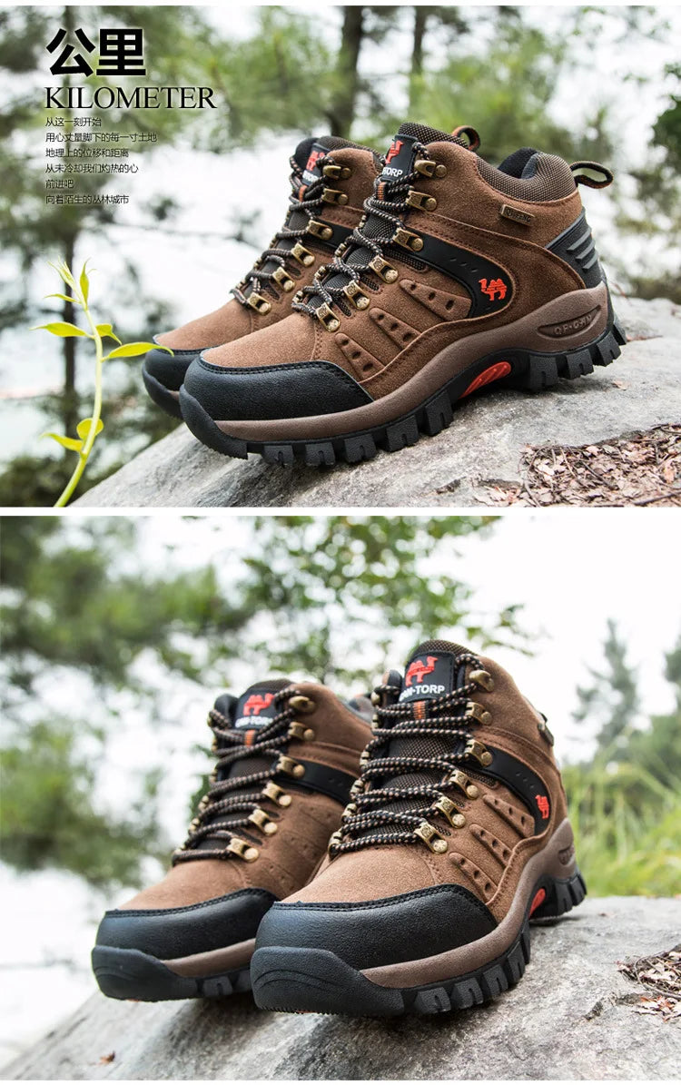 Waterproof Outdoor Hiking Boots – Durable & Wear-Resistant