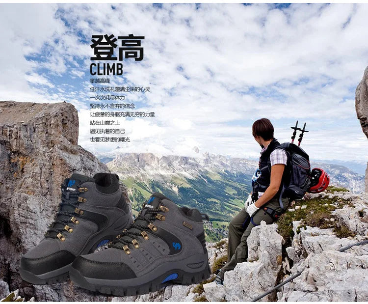 Waterproof Outdoor Hiking Boots – Durable & Wear-Resistant