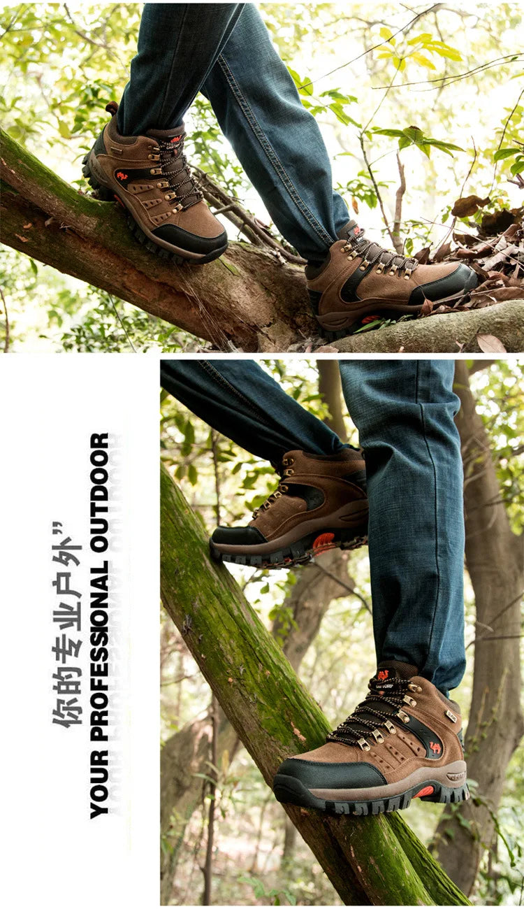 Waterproof Outdoor Hiking Boots – Durable & Wear-Resistant