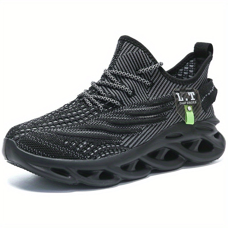 Men’s Knit Running Shoes – Breathable & Lightweight