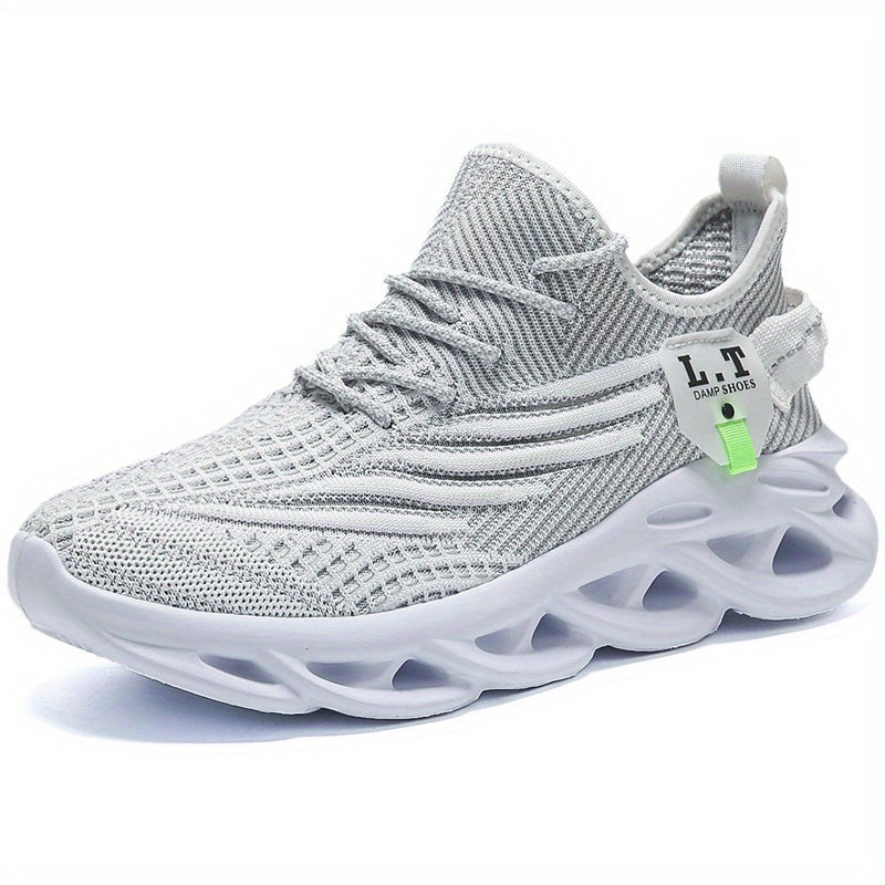 Men’s Knit Running Shoes – Breathable & Lightweight