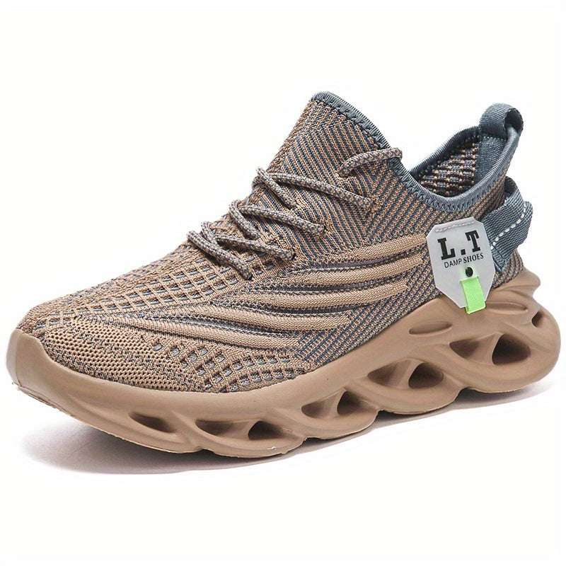 Men’s Knit Running Shoes – Breathable & Lightweight